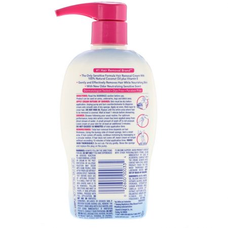 Comprar Nair, Shower Power, Hair Remover Cream with Coconut Oil Plus  Vitamin E,  oz (357 g) preço no Brasil loja online promoção Banho &  Cuidados Pessoais, Barbeação e depilação, Cuidado pessoal,