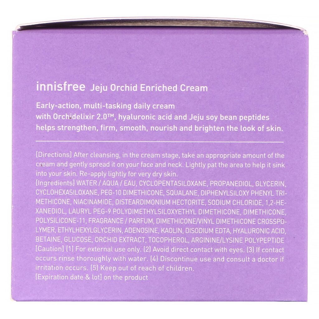 Innisfree, Creme Enriquecido de Orquídea de Jeju, 1,69 fl oz (50 ml) - Imagem 3