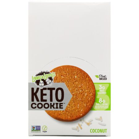 Lenny & Larry's, KETO COOKIE, Coconut, 12 Cookies, 1.6 oz (45 g) Each - Image 2