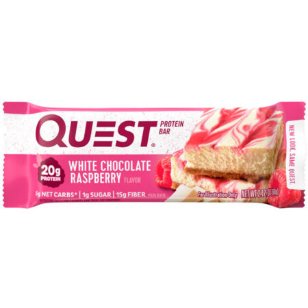 Quest Nutrition, Barra de Proteínas, Framboesa e Chocolate Branco, 12 Barras, 60 g (2,12 oz) Cada - Image 4