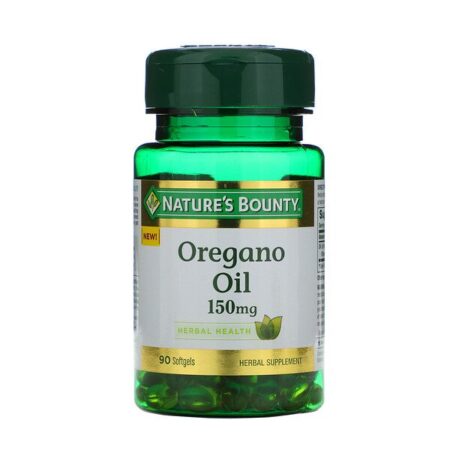 Nature's Bounty, Óleo de Orégano, 150 mg, 90 Cápsulas Gelatinosas