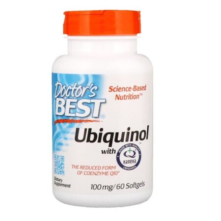 Doctor's Best, Ubiquinol com Kaneka, 100 mg, 60 Softgels