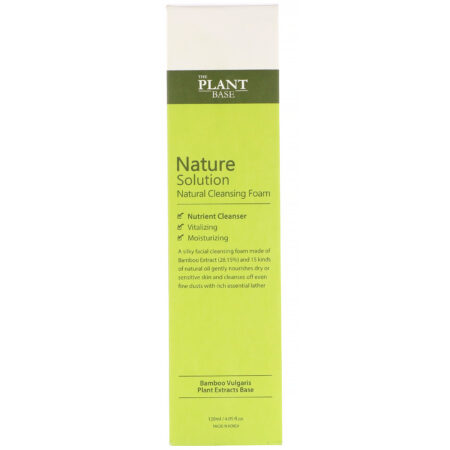 The Plant Base, Nature Solution, Espuma Natural de Limpeza, 120 ml (4,05 fl oz) - Image 2