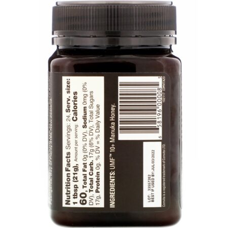 Comvita, Manuka Honey, UMF 10+, 1.1 lb (500 g) - Image 2