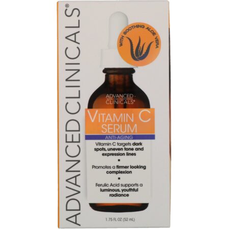 Advanced Clinicals, Vitamina C, Soro Antienvelhecimento, 52 ml (1,75 fl oz) - Image 2