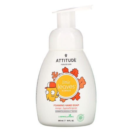 ATTITUDE, Little Leaves Science, Sabonete Espumante, Manga, 10 fl oz (295 ml)