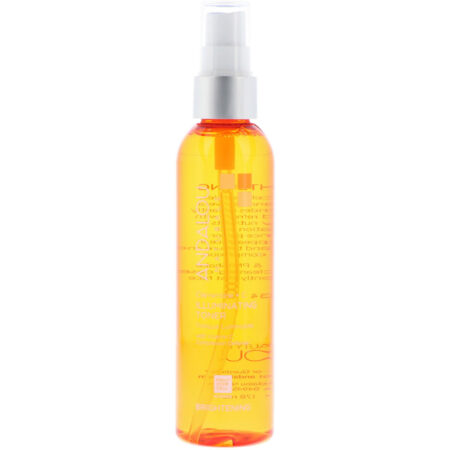 Andalou Naturals, Tônico Iluminador, Tangerina + C, Iluminador, 6 fl oz (178 ml) - Image 3