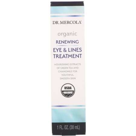 Dr. Mercola, Tratamento Orgânico de Renovação para os Olhos e Rugas, 1 fl oz (30 ml) - Image 2