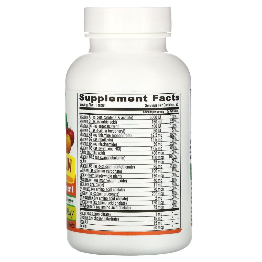 Deva, Vegano, Suplemento Multivitamínico e Mineral, Sem Ferro, 90 Comprimidos Revestidos - Imagem 2