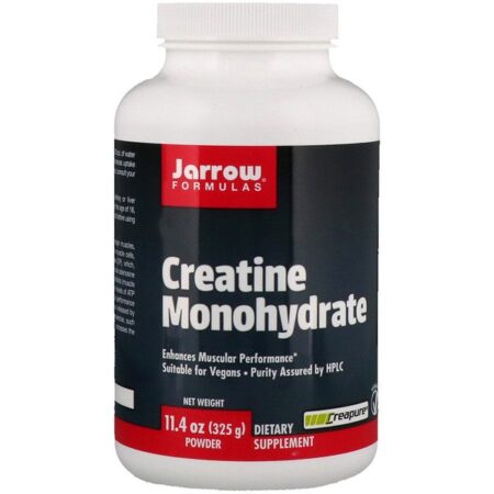 Jarrow Formulas, Monohidrato Creatina, Pó, 11,4 oz (325 g)