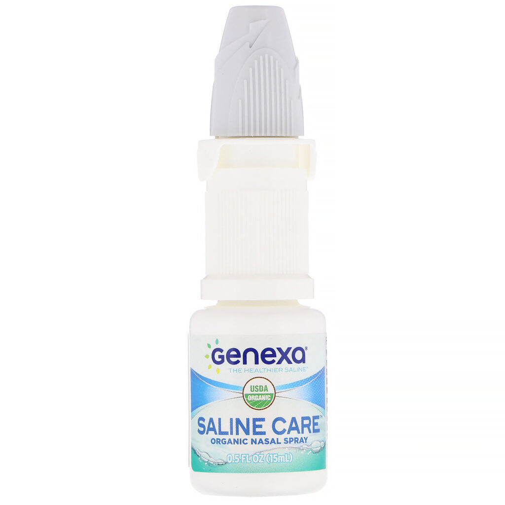 Genexa, Saline Care, Spray Nasal Orgânico, 15 ml (0,5 fl oz) - Imagem 3