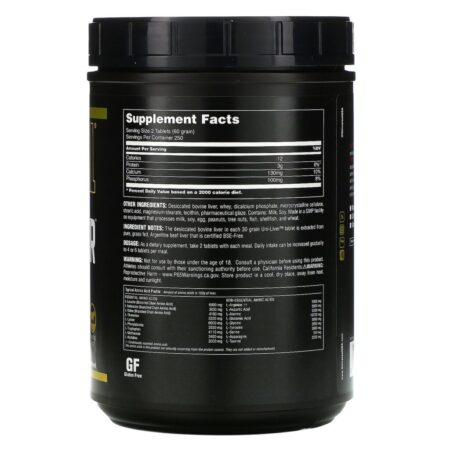 Universal Nutrition, Uni-Liver, Suplemento Hepático Seco, 500 Comprimidos - Imagem 2