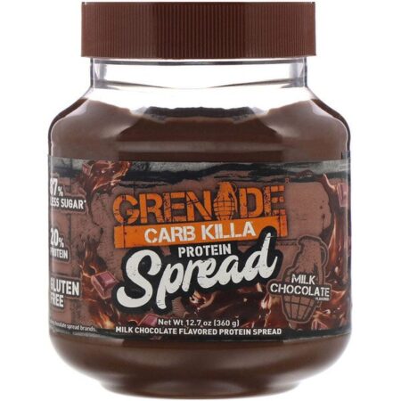 Grenade, Pasta de Proteína Carb Killa, Chocolate ao Leite, 12,7 oz (360 g)