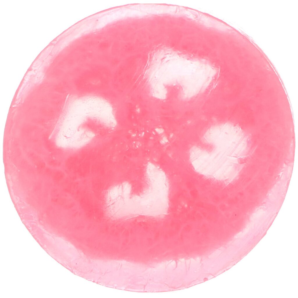 Honey Belle, Sabonete de Loofah Natural, Rosa, 140 g (5 oz) - Imagem 3