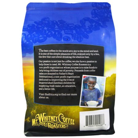 Mt. Whitney Coffee Roasters, Organic Whole Bean Coffee, Mammoth Espresso, Dark Roast, 12 oz (340 g) - Image 2