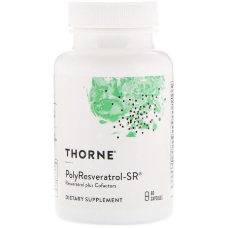 Thorne Research, PolyResveratrol-SR, 60 Cápsulas