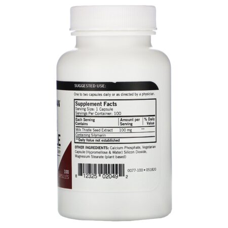 Kirkman Labs, Milk Thistle, 100 Capsules - Image 2