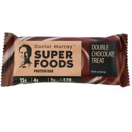 Dr. Murray's, Superfoods Protein Bars, Whey Protein Combo Pack, 12 Bars, 2.05 oz (58 g) Each - Image 5