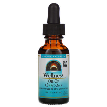 Source Naturals, Wellness, Óleo de Orégano, 1 fl oz (29,57 ml)