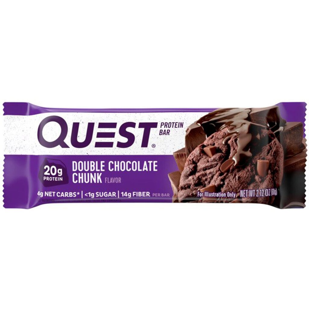 Quest Nutrition, Barra de Proteínas, Pedaço de Chocolate Duplo, 12 Barras, 60 g (2,12 oz) Cada - Imagem 4