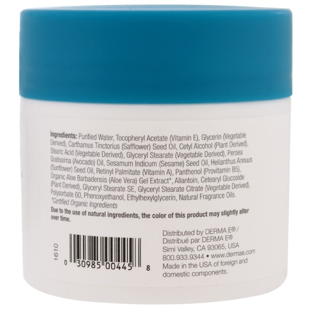 Derma E, Vitamina E 12.000 UI, Crème, 113 g (4 oz) - Imagem 2