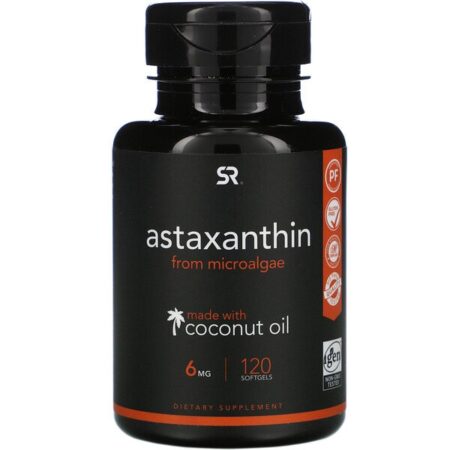 Sports Research, Astaxanthin with Coconut Oil, 6 mg, 120 Softgels