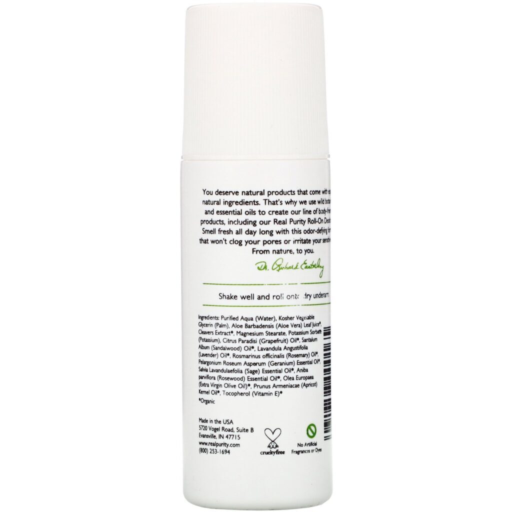 Real Purity, Desodorizante em Roll-On, 89 ml (3 fl oz) - Imagem 2