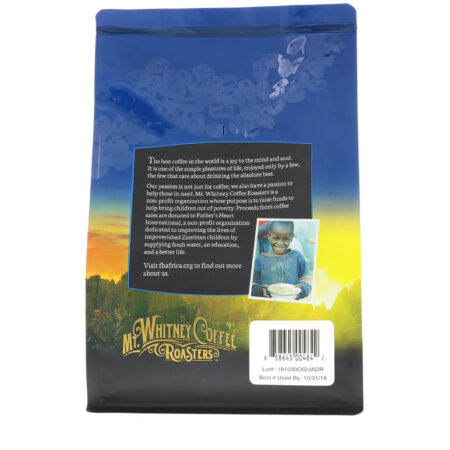 Mt. Whitney Coffee Roasters, Adiesto Orgânico da Guatemala, Grão Inteiro de Café Torragem Média, 12 oz (340 g) - Image 2