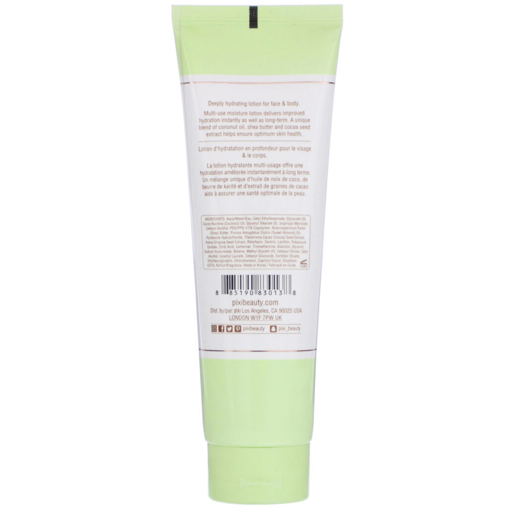 Pixi Beauty, Skintreats, Hydrating Milky Lotion, Face & Body Moisturizer, 4.57 fl oz (135 ml) - Imagem 2