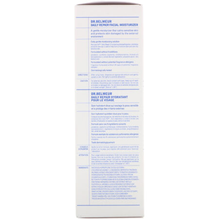 Dr. Belmeur, Reparação Diária, Hidratante Facial, 4 fl oz (120 ml) - Image 3