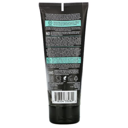 Desert Essence, Facial Mask, Cucumber Charcoal, 3.4 oz (100 ml) - Image 2