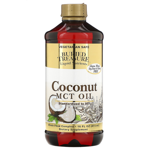 Buried Treasure, Nutrientes Líquidos, Óleo de Coco, 16 fl oz (473 ml)