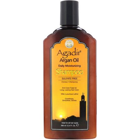 Agadir, Óleo de Argan, Shampoo Hidratante Diário, Sem Sulfato, 366 ml (12,4 fl oz)