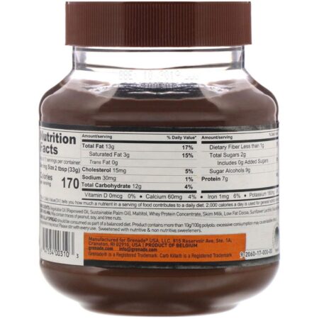 Grenade, Pasta de Proteína Carb Killa, Chocolate ao Leite, 12,7 oz (360 g) - Image 2