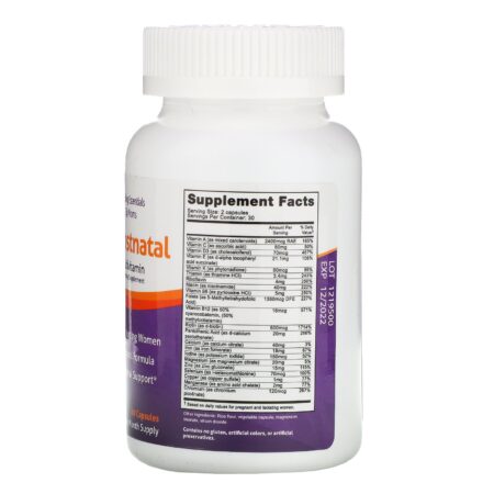 Fairhaven Health, Multivitamínico de Amamentação Pós-Natal para Lactantes, 60 Cápsulas - Image 2