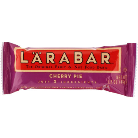 Larabar, The Original Fruit & Nut Food Bar, Cherry Pie, 16 Bars, 1.7 oz (48 g) Each - Image 4