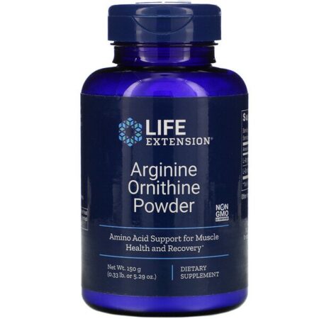 Life Extension, Pó de Arginina e Ornitina, 150 g (5,29 oz)