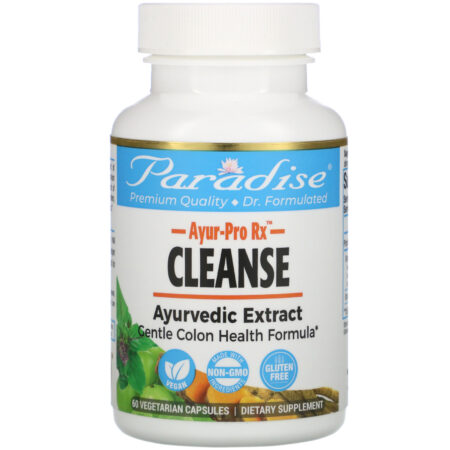 Paradise Herbs, AYRU Pro Rx, Cleanse, 60 Vegetarian Capsules - Image 3