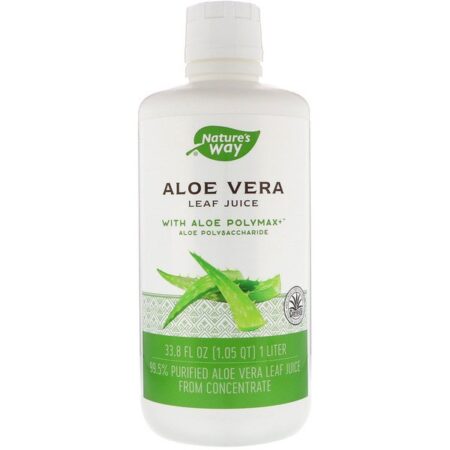 Nature's Way, Aloe Vera, Suco de Folha, 1 litro, (33,8 fl oz)