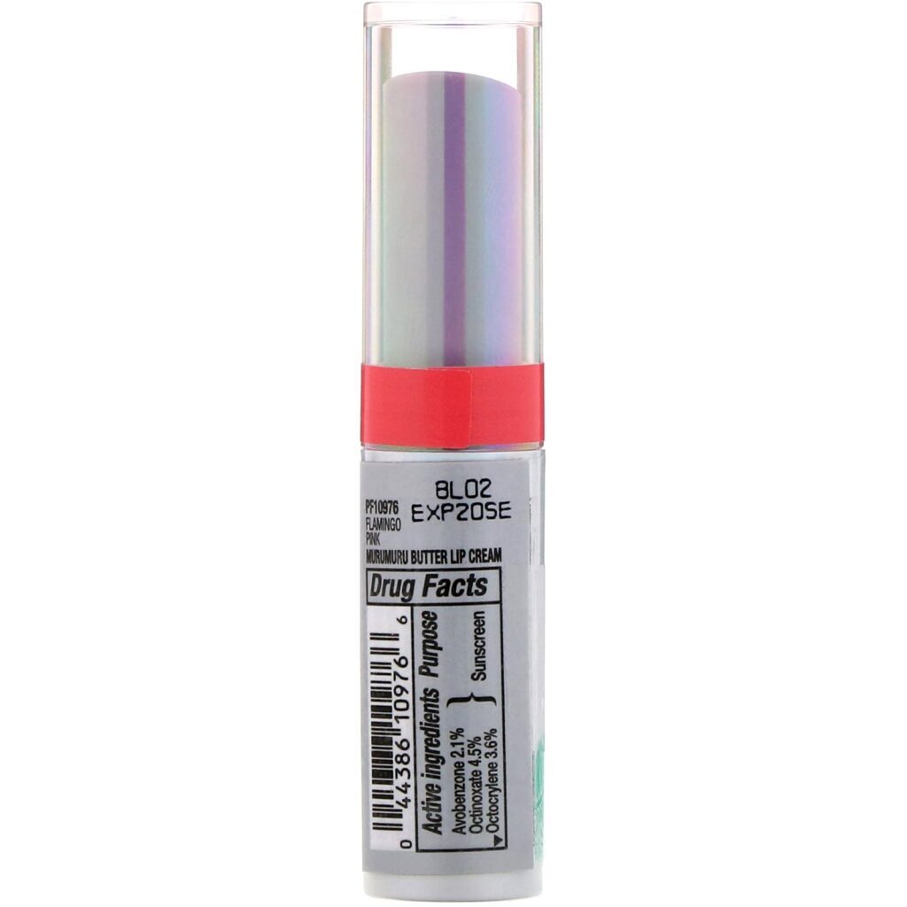 Physicians Formula, Murumuru Butter Creme Labial, SPF 15, Vermelho Flamingo, 0,12 oz (3,4 g) - Imagem 2