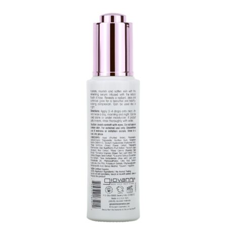 Giovanni, Hydrating Facial Serum, Rose, 1.6 fl oz (47 ml) - Image 2