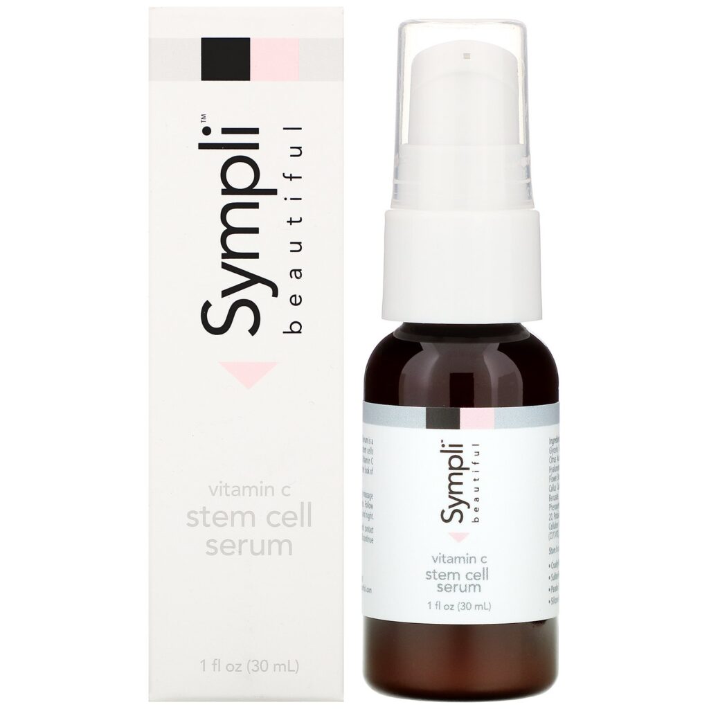 Sympli Beautiful, Sérum de células-tronco com vitamina C, 30 ml (1 fl oz) - Imagem 2