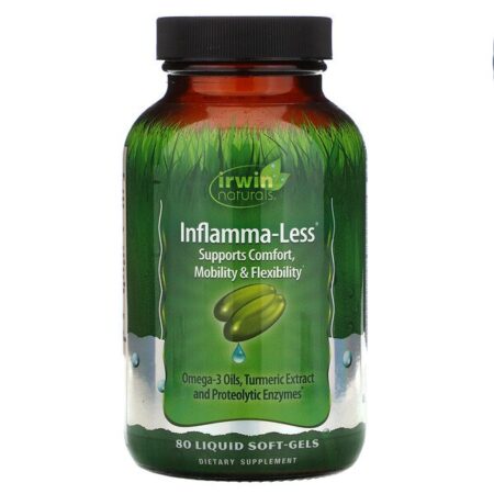 Irwin Naturals, Inflamma-Less, 80 Cápsulas Gelatinosas Líquidas