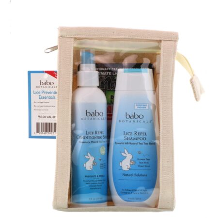 Babo Botanicals, Kit de Presente de Prevenção de Piolhos, 2 Itens - Image 2