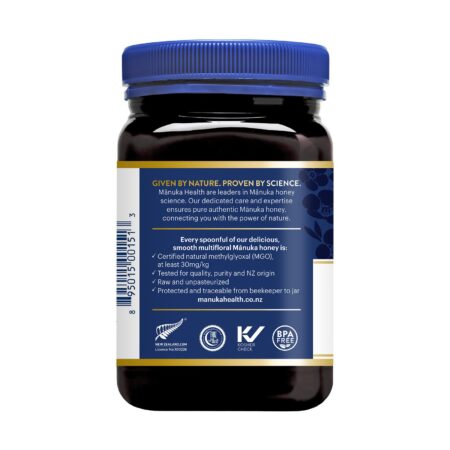 Manuka Health, Manuka Honey Blend, MGO 30+, 1.1 lb (500 g) - Image 3