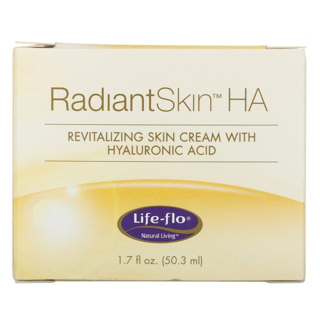 Life-flo, Pele Radiante HA, Creme Revitalizante de Pele com Ácido Hialurônico, 1.7 fl oz (50.3 ml) - Imagem 2