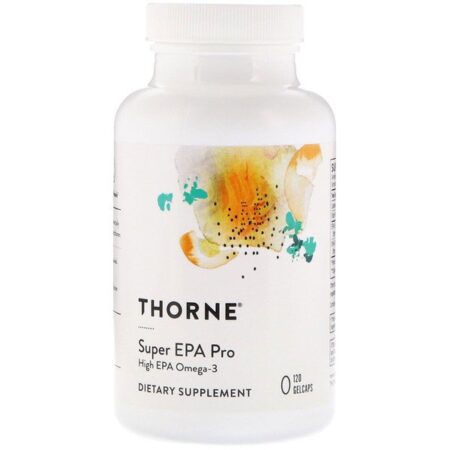 Thorne Research, Super EPA Pro, 120 Cápsulas de Gel