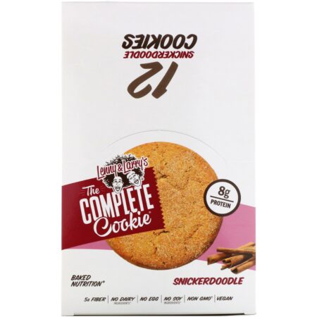 Lenny & Larry's, The COMPLETE Cookie, Snickerdoodle, 12 Cookies, 2 oz (57 g) Each - Image 2