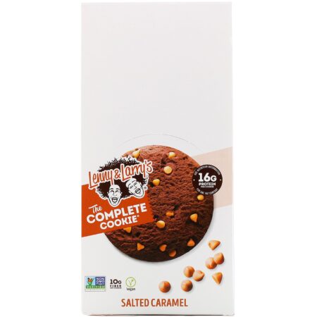 Lenny & Larry's, The COMPLETE Cookie, Salted Caramel, 12 Cookies, 4 oz (113 g) Each - Image 2