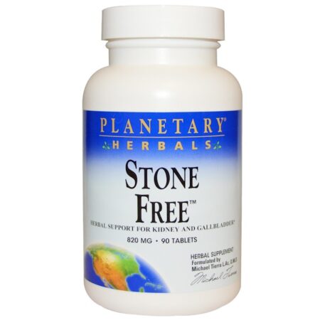 Planetary Herbals, Stone Free, 820 mg, 90 Comprimidos